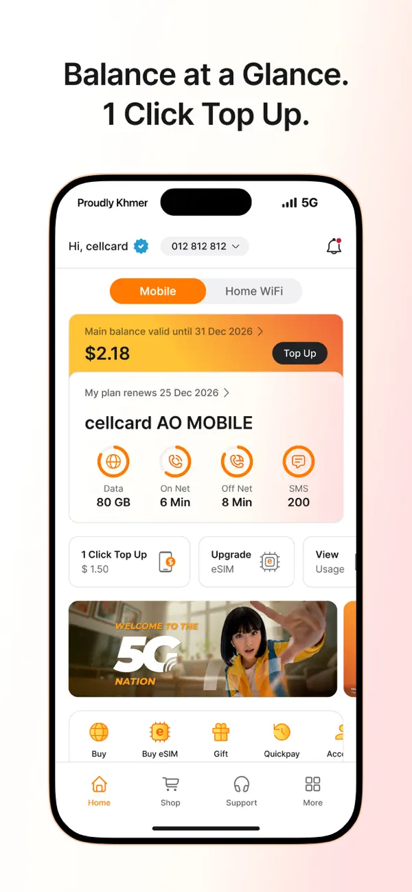Screenshot #1 pour Cellcard
