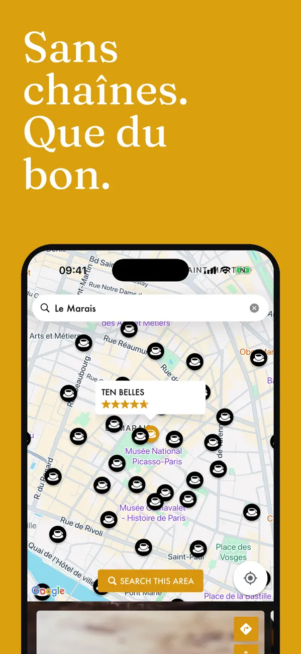 Screenshot #1 pour Artisan - Trouver du Bon Café