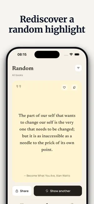 Highlit: Kindle Highlights screenshot 2
