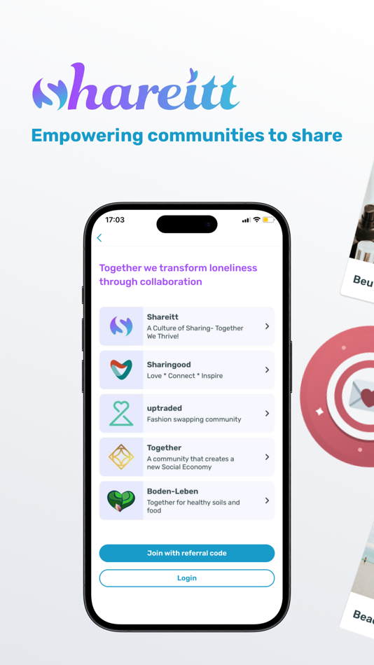 #1. Shareitt: Sharing Communities (iOS) Bởi: Devunet, LLC
