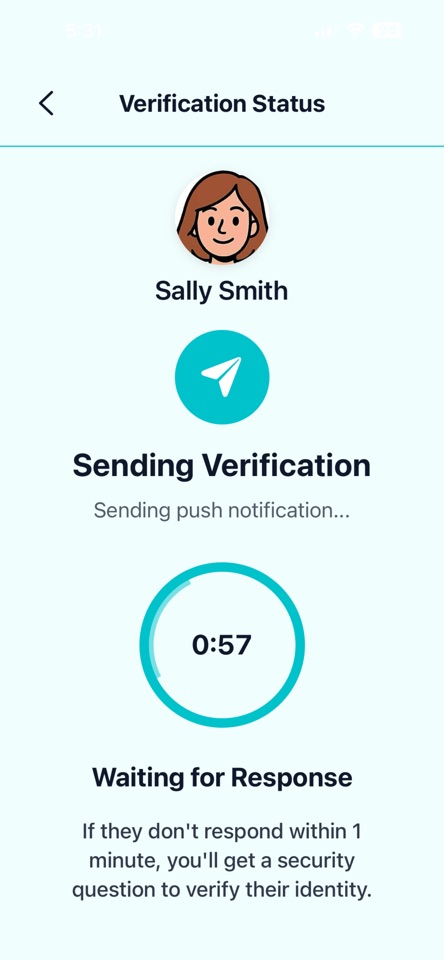 KinConfirm screenshot 1