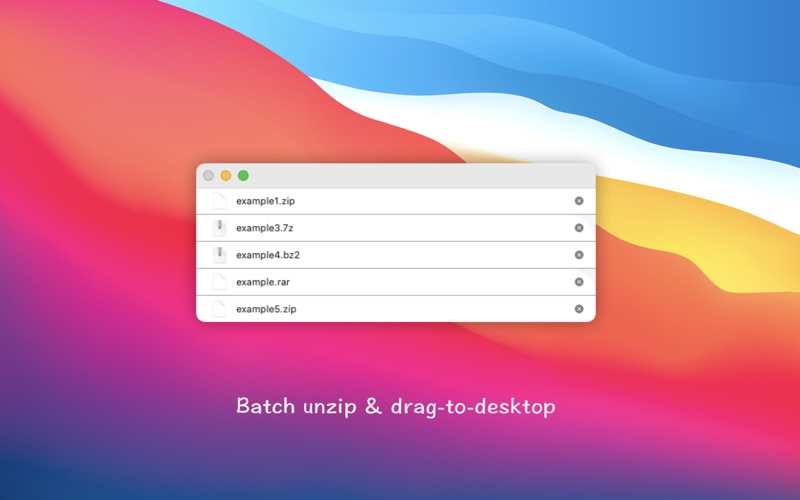 RAR Extractor - Unzip Archive Screenshot