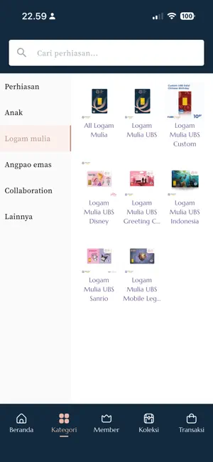 UBS Gold Lifestyle iPhone screenshot 2