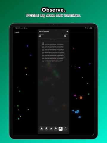 DotLife: AI Simulator iPad screenshot