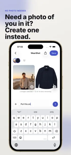 WearShot: AI Clothes Changer screenshot 2