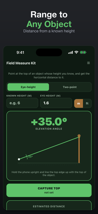Tree Height Meter Screenshot 2 of 3