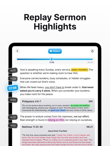 Spirit Notes: Sermon & Bible iPad screenshot