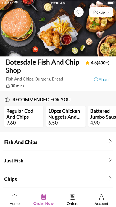 Botesdale Fish And Chip Shop Screenshot