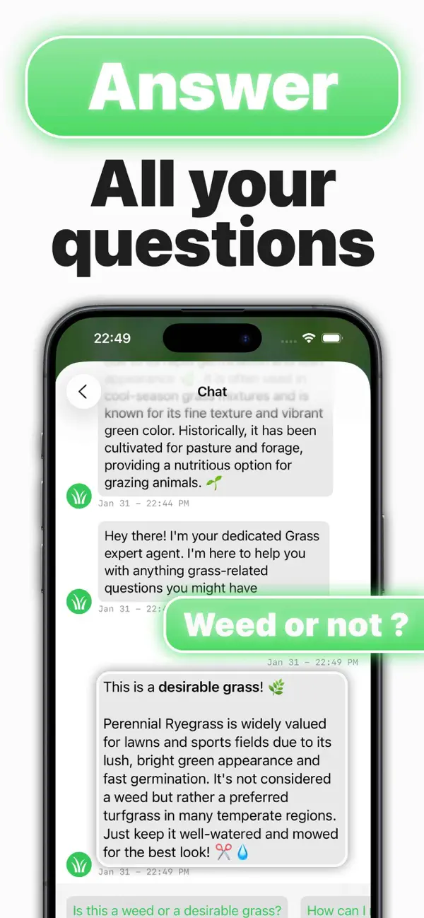 #2. Grass Identifier ° (iOS) Podle: Leonardo Estremadoyro