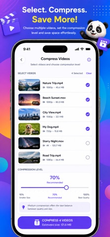 Compress Video – Reduce Size iPhone screenshot