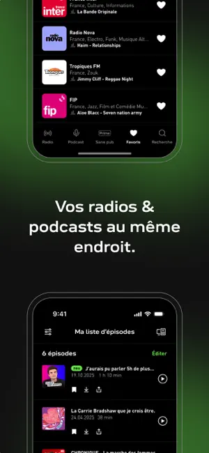 radio.fr - radio et podcast iPhone screenshot 4