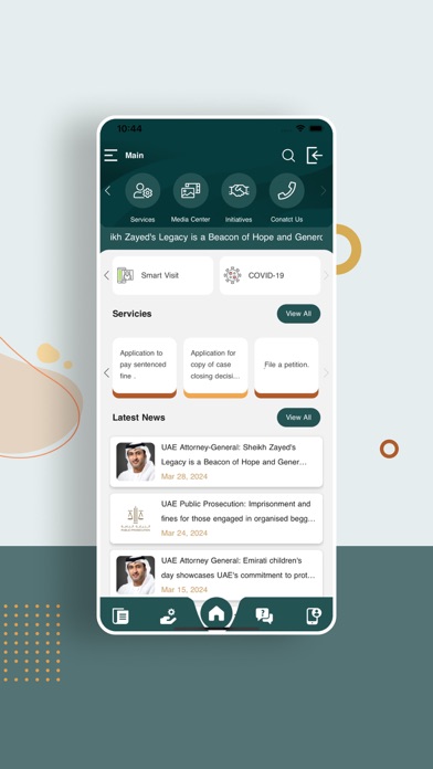 UAE Federal Public Prosecution Screenshot