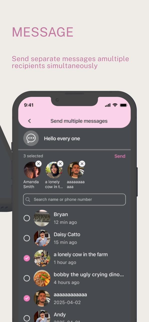 iPhone screenshot