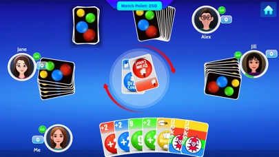 Crazy Eights Party Card Game Screenshot