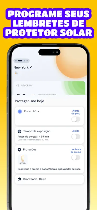 Índice UV: Bronzeamento e Sol screenshot 4 of 8