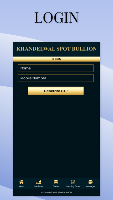Khandelwal Spot Bullion Screenshot