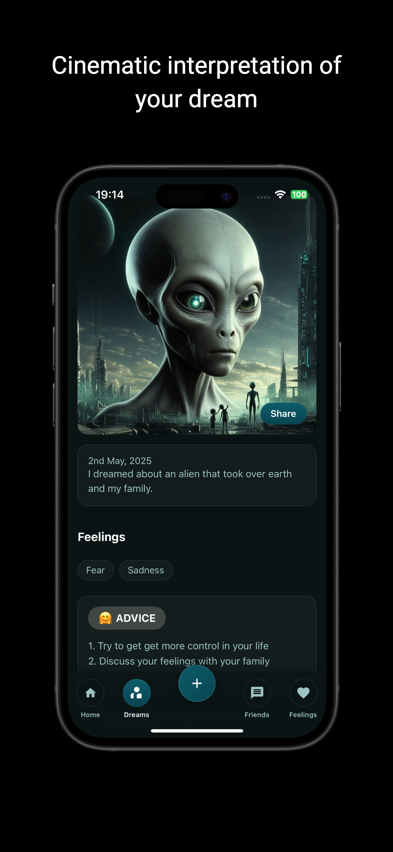 Oryma - Mood and dream tracker screenshot 3