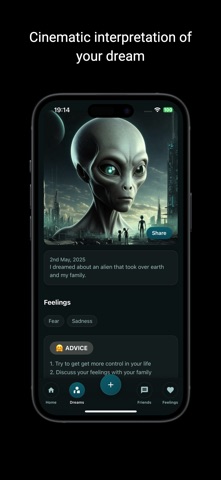 Oryma - Mood and dream tracker iPhone screenshot