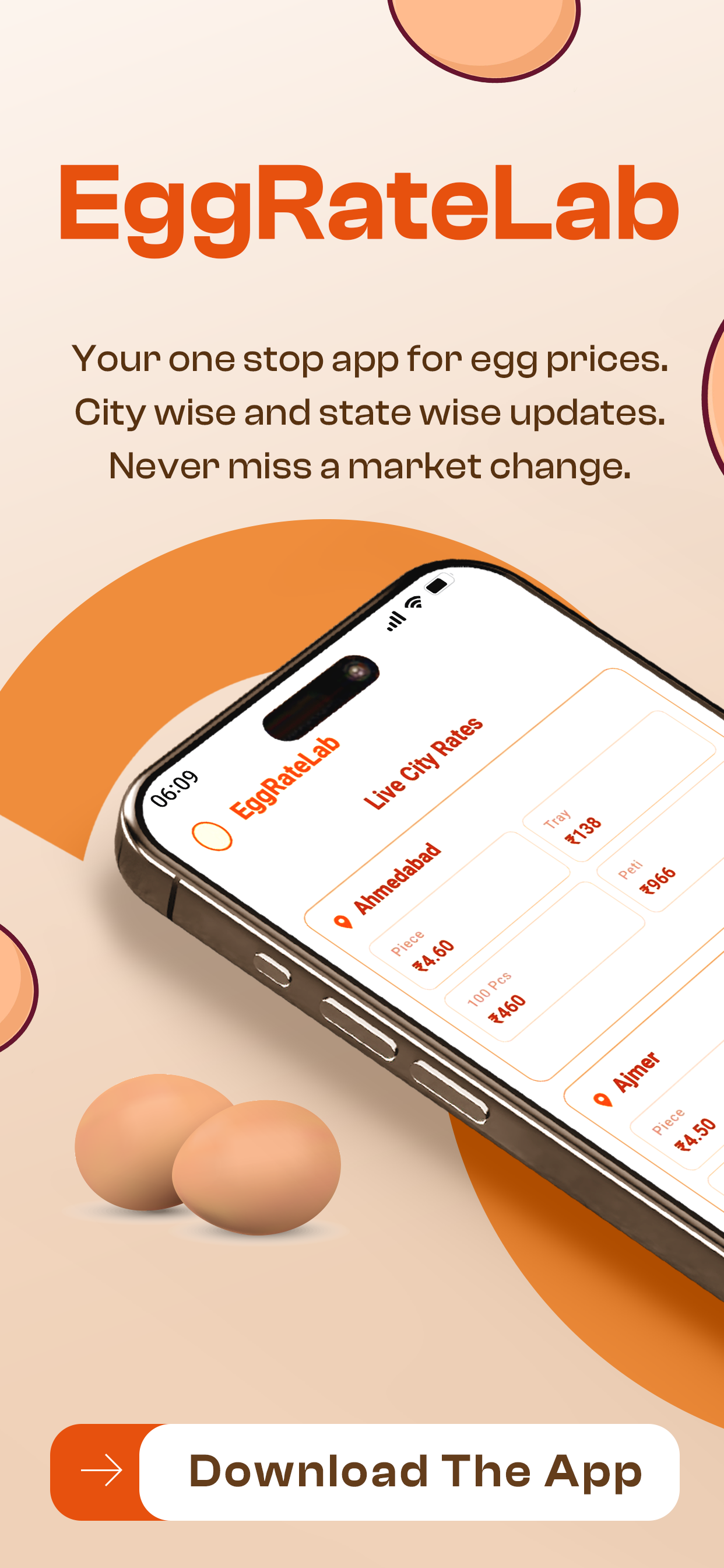 Egg Rate Lab: Live NECC Price