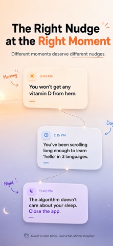 HoldOn: Screen Time Nudge Screenshot 3 of 5