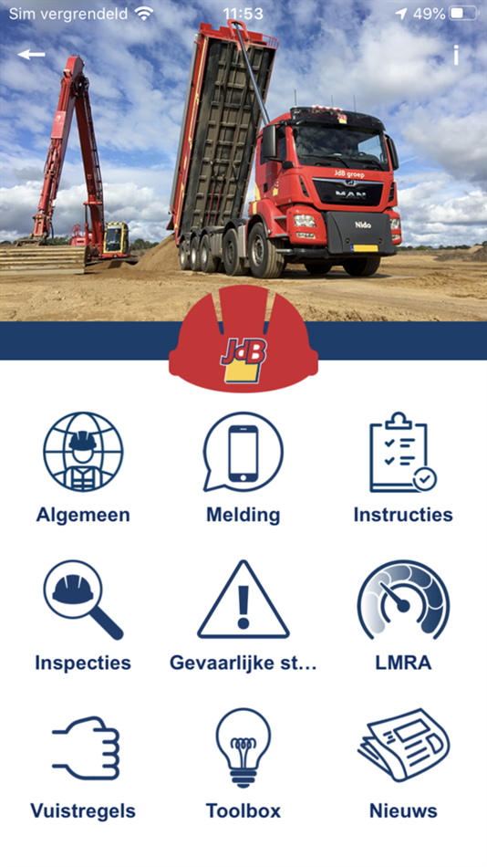#4. Veiligheidsapp JdB (iOS) Podle: JdB Groep B.V.