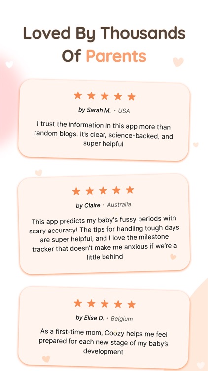 Coozy Baby Development Tracker screenshot-7