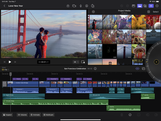 Final Cut Pro pour iPad Screenshots
