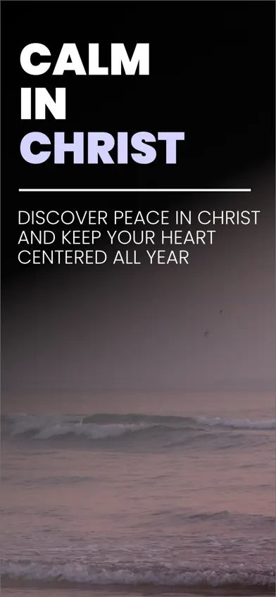Calm in Christ Devotional screenshot 1