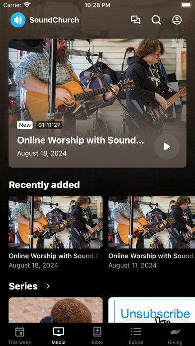 Sound.Church Screenshot