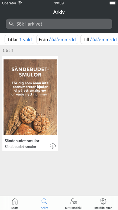 Sändebudet Screenshot 2 - AppWisp.com Sändebudet Screenshot 2 - AppWisp.com