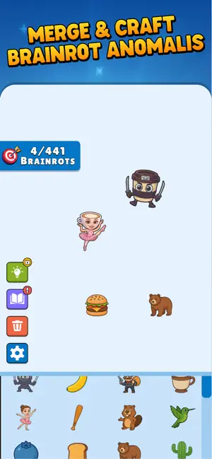 Infinite Brainrot: Craft Merge screenshot 2
