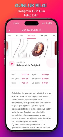 Gün Gün Gebelik Takibim screenshot