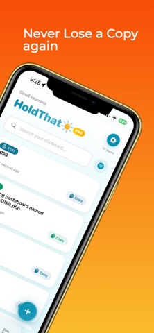 HoldThat - Clipboard Manager screenshot