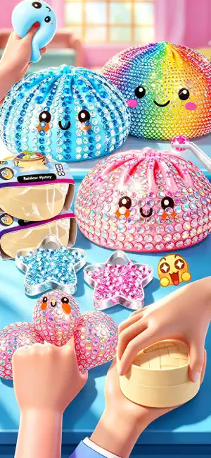 Dumpling Squishy Art Designer screenshot 3