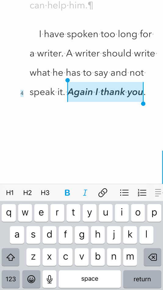 #7. Paper: Writing App, Notes (iOS) 由: Mihhail Lapushkin