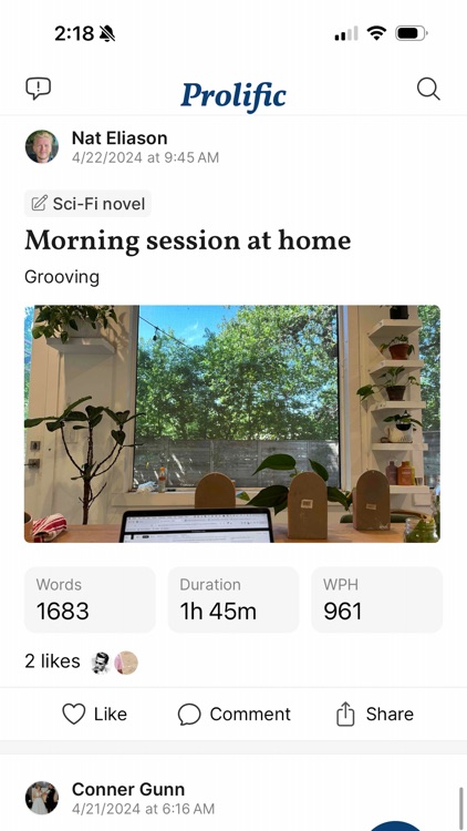 Prolific: Track Your Writing