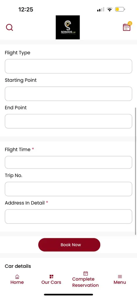 Sondos VIP - Travel App | MWM