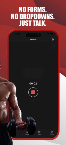 Gym Journal: AI Workout Log Screenshot 2 of 7