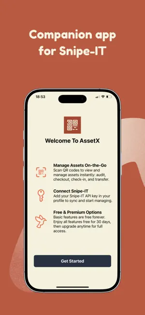 AssetX For Snipe-IT screenshot 1