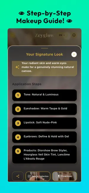 Zeyglow - Makeup Assistant screenshot 4