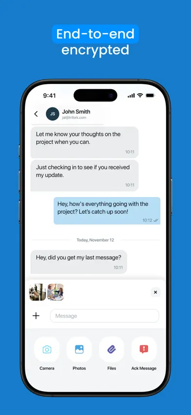 Tiris Messenger screenshot 3