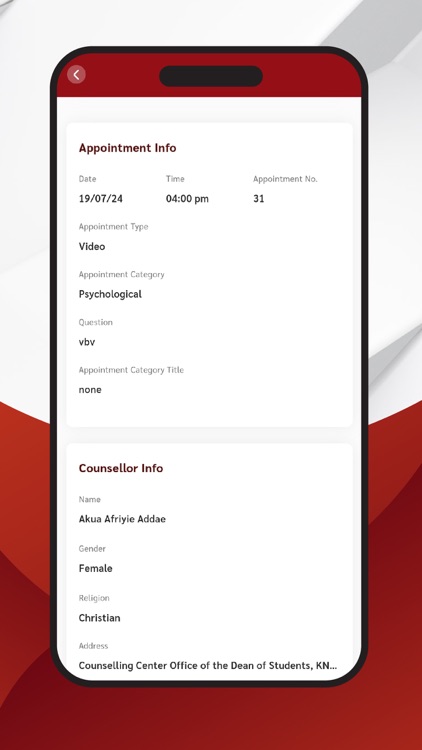 KNUST eCounselling App screenshot-4