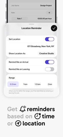Work Hours Tracker: Sim Hours iPhone screenshot