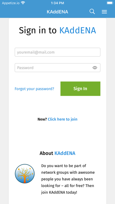 KAddENA Screenshot 2 - AppWisp.com KAddENA Screenshot 2 - AppWisp.com