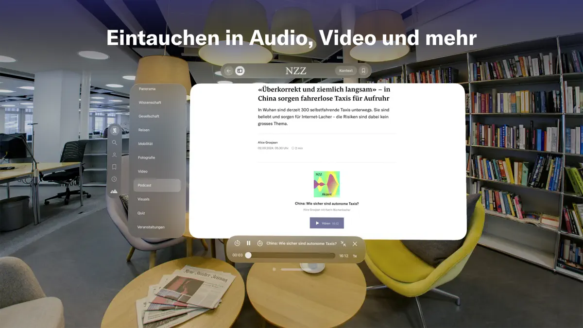 NZZ Nachrichten screenshot 4