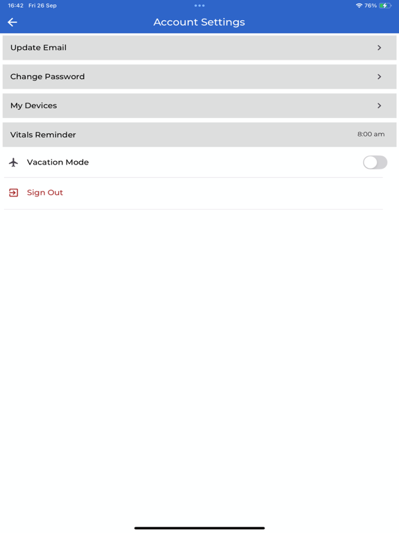 Kencor SAMi iPad screenshot 6 - Health & Fitness app