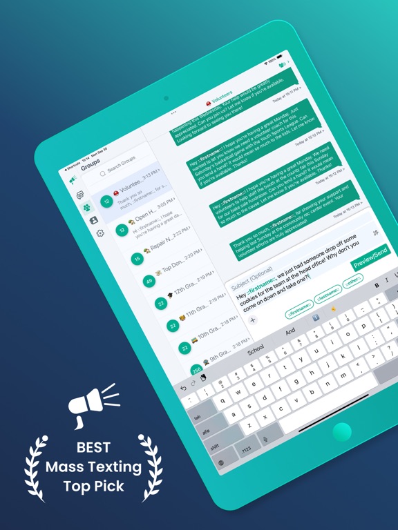 Screenshot #4 pour Hit Em Up: Mass Text Bulk SMS