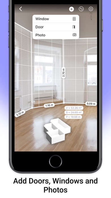 AR Plan 3D Measure Scanner App Screenshot