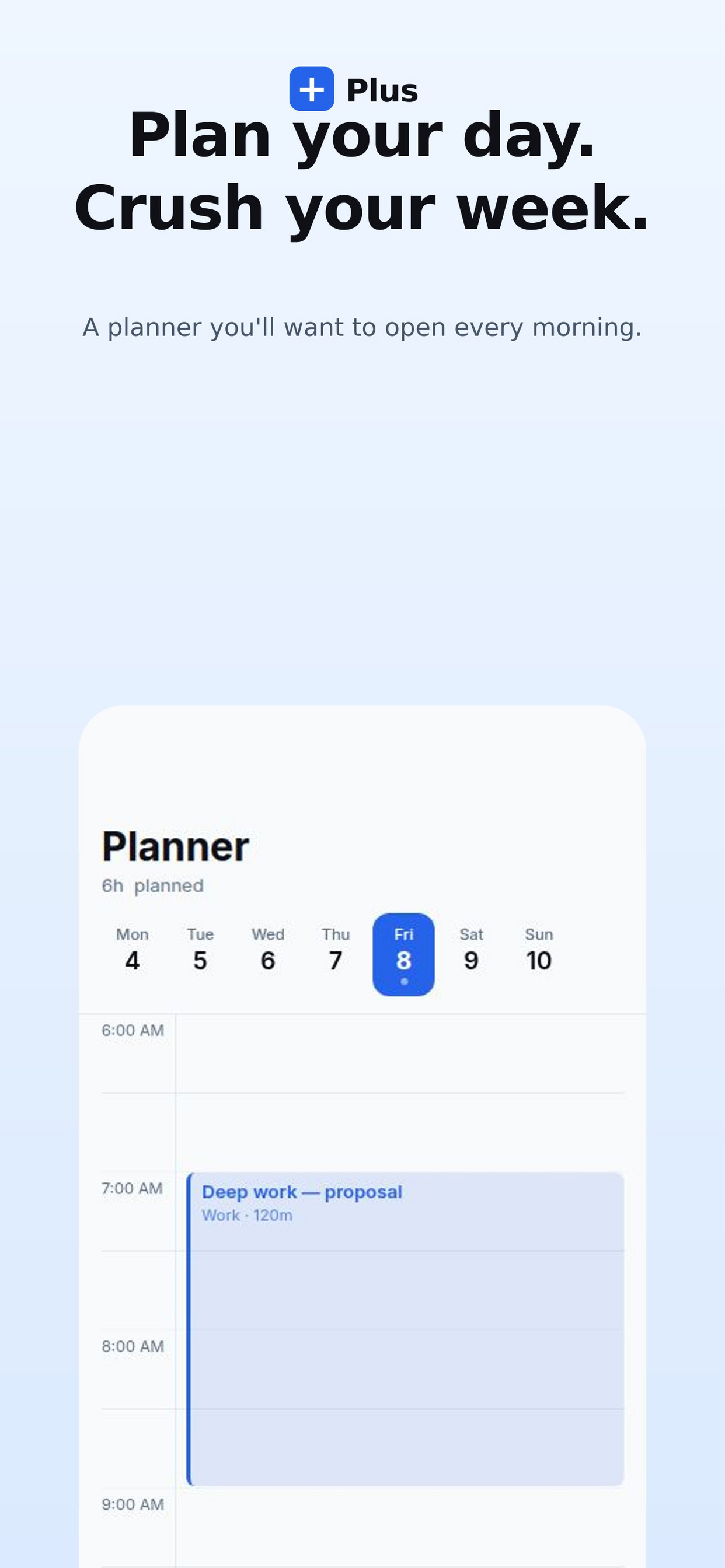 Plus: Habits screenshot 3