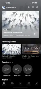 Grace Church Virginia screenshot #1 for iPhone